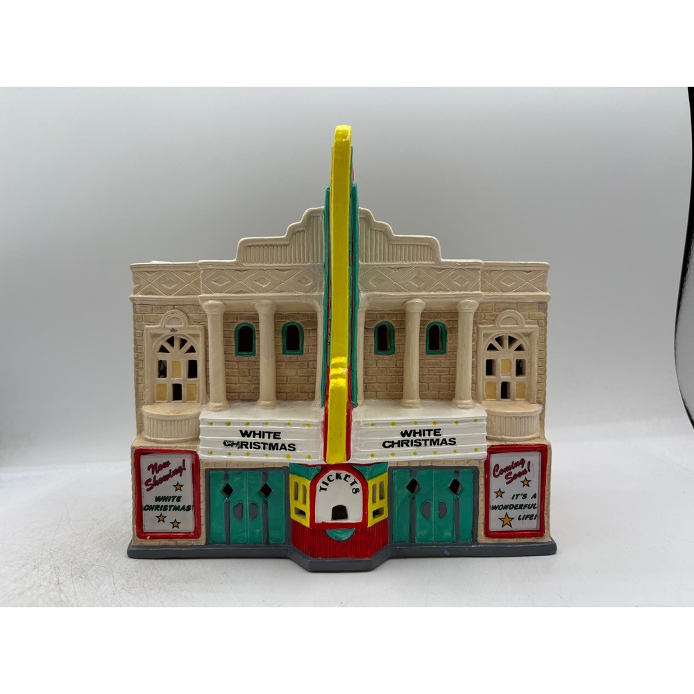 Department 56 1989 Vintage Original Snow Village The Paramount Theatre 5142-0
